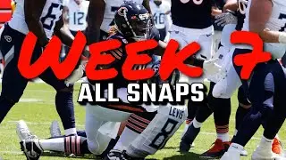 Zacch Pickens Week 7: All Snaps