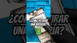 &iquest;C&oacute;mo retirar una bater&iacute;a?🔋📱 #reparaciondecelulares #tecnologia #iphone #apple #vivo #reparacion