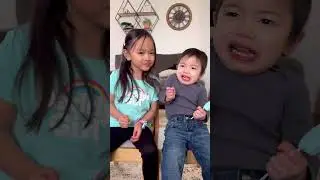 Big sister pranks cute baby brother 😱👧🏻❤️👶🏻😂🌈✅🚀