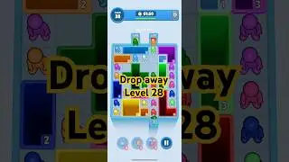 Drop away level 28 #dropaway #gaming #walkthrough #gameplay #puzzle #level28
