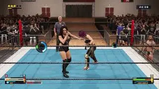 WWE 2K25 Gameplay - Scarlett vs. Asuka