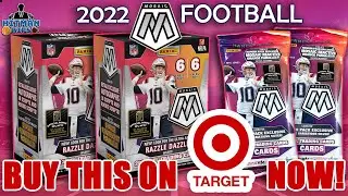 BUY THIS ON TARGET NOW! 2022 Mosaic Football Retail Blaster Box & Hanger Pack!
