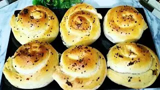 Spiral Spring Buns || Make and Freeze Ramadan Recipe || Pizza Style Buns by Bakelado