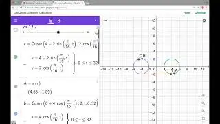 Point Going Around a Track with GeoGebra and If Statements