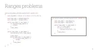 Faster, Safer, Better Ranges - Tristan Brindle - C++ on Sea 2025