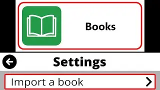 NEW! Books - Importing EPUB Files