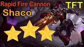 TeamFight Tactics (TFT) - Rapid Fire Cannon Shaco! (What Not To Do)