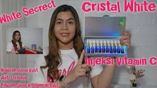 White Secret VitaminC Cristal White @RikaSusanti-s4i #injection #vitaminc #suntikputih