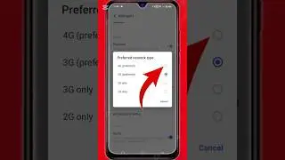 Set Mobile Network 5G/4G/3G/2G on Android | Change Network Mode Easily