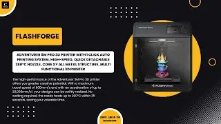 FLASHFORGE Adventurer 5M Pro Review | 1 Click Auto Printing & Quick Detachable Nozzle