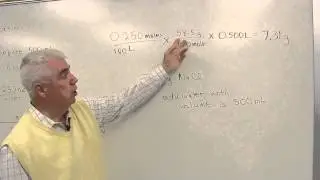 Solution Preparation #chemistry #science #chemistryeducation #solutionchemistry