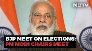 PM Modi Chairs UP Election Meet, BJP's First List To Be Released Soon