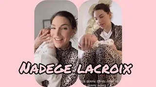 Nadège Lacroix émue et en pleurs devant l'évolution rapide de son bb 😅😅