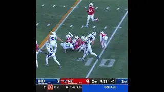 Michael Pittman catches for a 10-yard Gain vs. New England Patriots