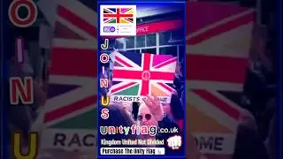 Unity Flag in Action - Faversham #unity #flag #kent #reclaimtheflag #kingdomunitednotdivided