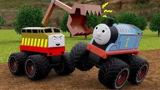 Thomas & Friends vs Diesel 10 Monster Truck