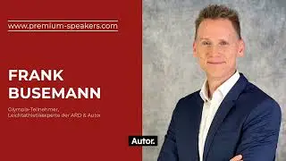 Frank Busemann bei Premium Speakers f&uuml;r Vortrag buchen - Redner-Agentur Premium Speakers