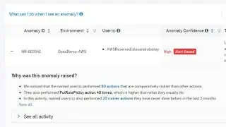 Sophos IAM Security: Detect and investigate high risk AWS IAM user role behavior