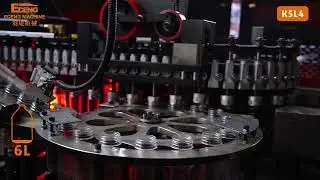 5L bottle blowing machine, customized for India customer. test finished, ready for delivery!