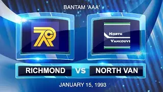 Jan. 15, 1993 - Hockey - Bantam AAA - Richmond vs North Vancouver