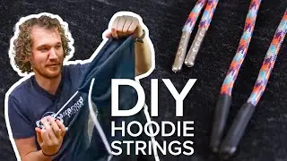 Forget Hoodie Knots—Make Your Own Hoodie Strings!