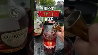 Negroni Week with a Celebration Cocktail (Cognac Negroni)