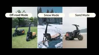 SnowCruiser E-Sled & ArcticGlide E-Snowboard  Ultimate Electric Winter Adventure Vehicles