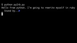 Converting Python to Ruby with OpenAI Codex