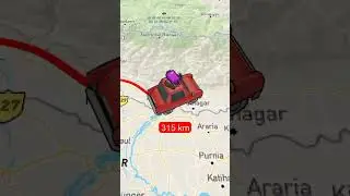ktm to morang .#viral #funny #maps  #pncvlogs #purbaliboys