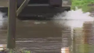 Around 100 homes flooded in Bacliff Villas subdivision, volunteer fire department says