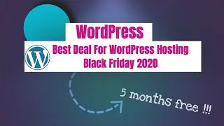 Black Friday WordPress hosting deal 2020 - Best deal for startup and business