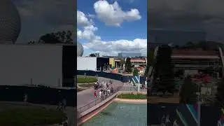 EPCOT Construction Update from the monorail - 10/25/2023 #waltdisneyworld #epcot