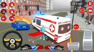 Ambulance Simulator 2021-#1 New Cars Driving Games-Android Gameplay |Rescue Games | Ambulance Game