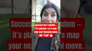 Clarity creates success.Let&rsquo;s build your financial roadmap.DM &ldquo;PLAN&rdquo; 💬