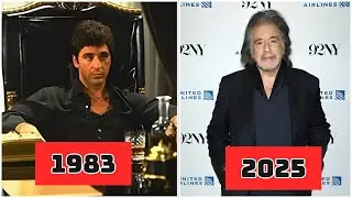 Scarface (1983) | Cast Then and Now  #Scarface #ThenAndNow #AlPacino #ClassicMovies