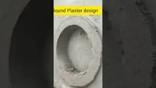 New parapet Round circle plaster design#shorts #design #youtubeshorts #trending #viral #construction