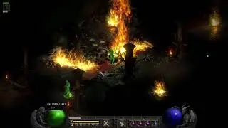 100% chance to cast a level 100 Meteor on Death? Dying the problem