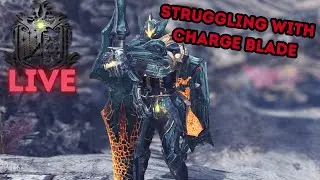 MHWorld 1400% Challenge Day 89 - Struggling With Charge Blade - Open PC Lobby ID in Chat