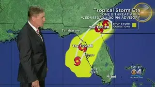 Tracking Tropical Storm Eta 11-11-20