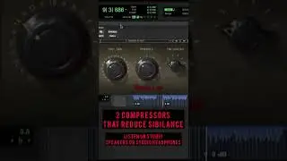 2 COMPRESSORS THAT REDUCE SIBILANCE #shorts