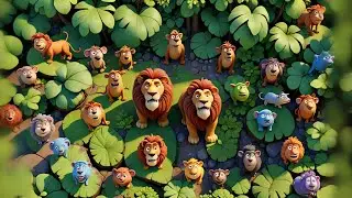 The Lion Who Played a Drum &ndash; Nursery Rhymes Songs for Kids 🦁🥁