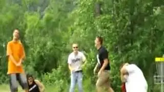 Frisbee Golf Nut Shot