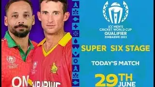 Zimbabwe vs Oman Live