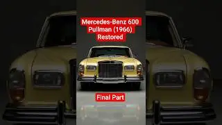 Mercedes-Benz 600 Pullman (1966)PART Final Assembly, Detailing & Cinematic Reveal#viral #aishorts
