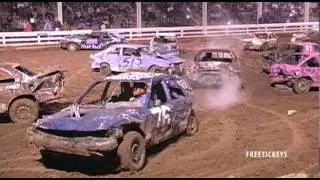 Small Car Feature Alexandria, Ky. Demo Derby Fairgrounds 9-17-2011