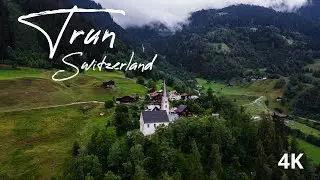 [4K] Scenic Alpine Landscapes near Trun, Switzerland / Ambient Drone Film