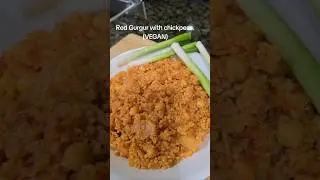 Red Gurgur with chickpeas.(Vegan).#yolia #food #cooking #recipe #easyrecipe .