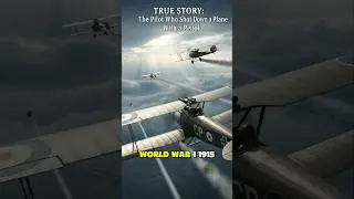 The Pilot Who Shot Down a Plane&hellip; With a Pistol 🔫✈️ | True WWI Story