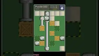 Pushing Machine (Genius) Level Puzzle 333 - Perfect Solution
