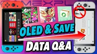 DON'T PEEL YOUR OLED + Will Pok&eacute;mon & Splatoon 2 Save Data Transfer to Switch OLED? (& More Qs!)
